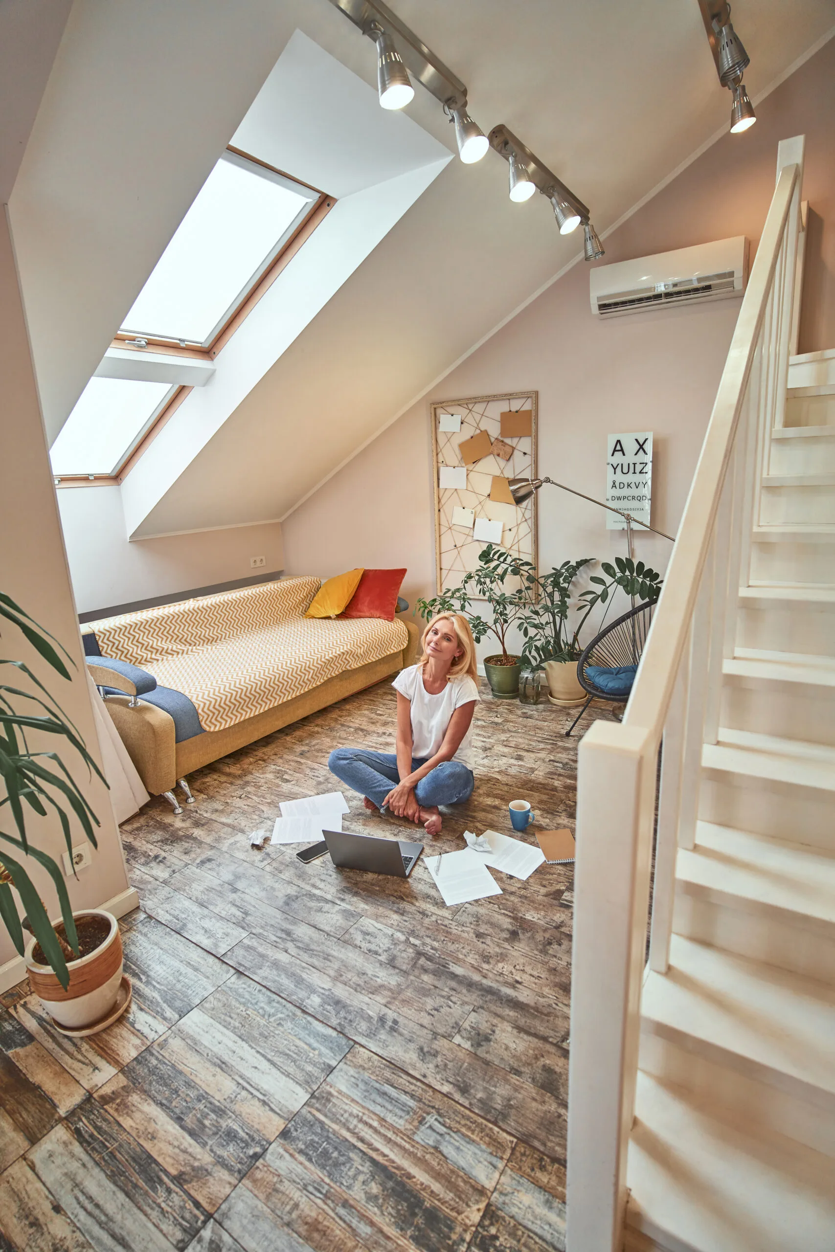 Our Work 3 middle aged woman working with papers and laptop 2023 11 27 05 36 35 utc scaled - Neo Lofts Conversion London